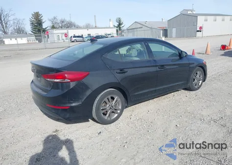 2018 Hyundai Elantra Sel из США, поврежденный, VIN 5NPD84LF5JH256544